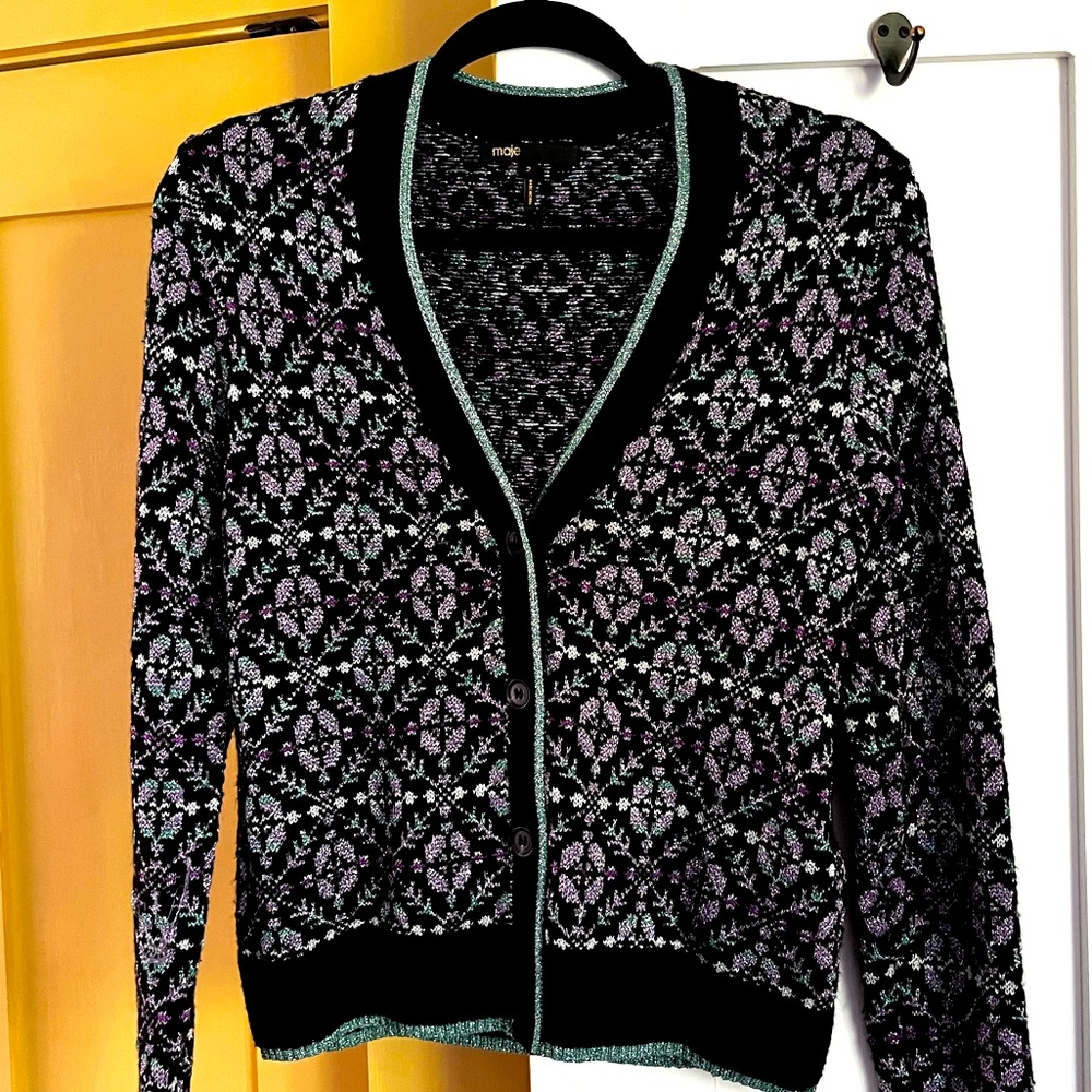 Maje Knit Cardigan